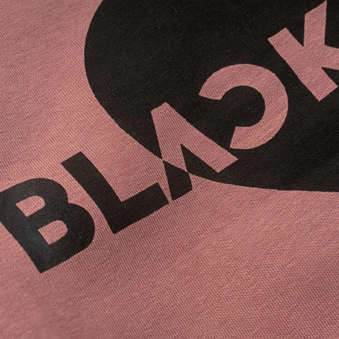 Παιδικό σετ φόρμας Online για κορίτσια Blackpink Team ροζ καθημερινό χειμωνιάτικο ζεστό σχολείο άνετο ετών online (3)