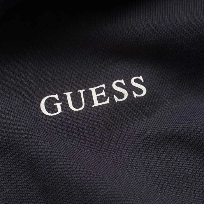 Παιδική ζακέτα Guess για αγόρια Bethnal μπλε καθημερινλη σχολείο άνετη επώνυμο βόλτα ετών online (3)